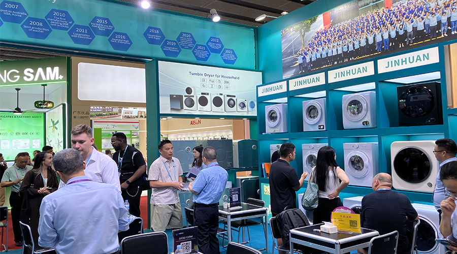 廣交會(huì)新老朋友齊聚，金環(huán)電器展位人氣旺