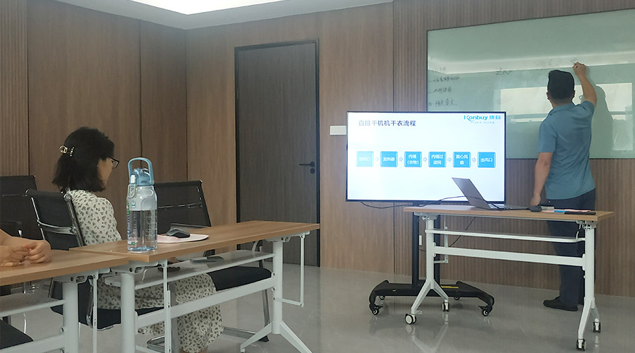 強(qiáng)化知識(shí) 提升技能！金環(huán)電器開展衣物烘干機(jī)產(chǎn)品知識(shí)培訓(xùn)