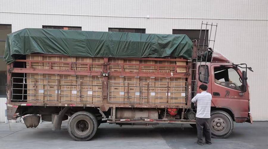 15天，金環(huán)電器順利完成電商客戶的內(nèi)衣干衣機(jī)出貨