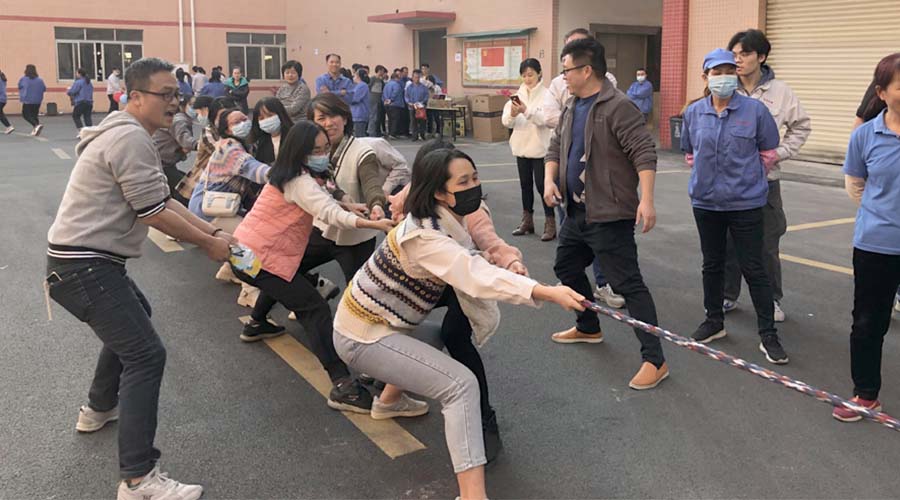 凝心聚力 辭舊迎新！金環(huán)電器開展跨年文娛活動