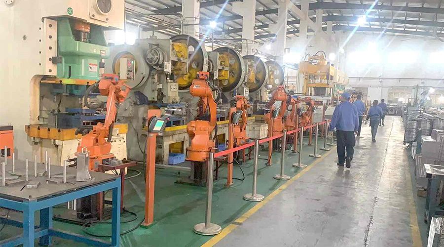 揭秘金環(huán)電器滾筒干衣機(jī)沖壓自動(dòng)化生產(chǎn)是如何進(jìn)行的？