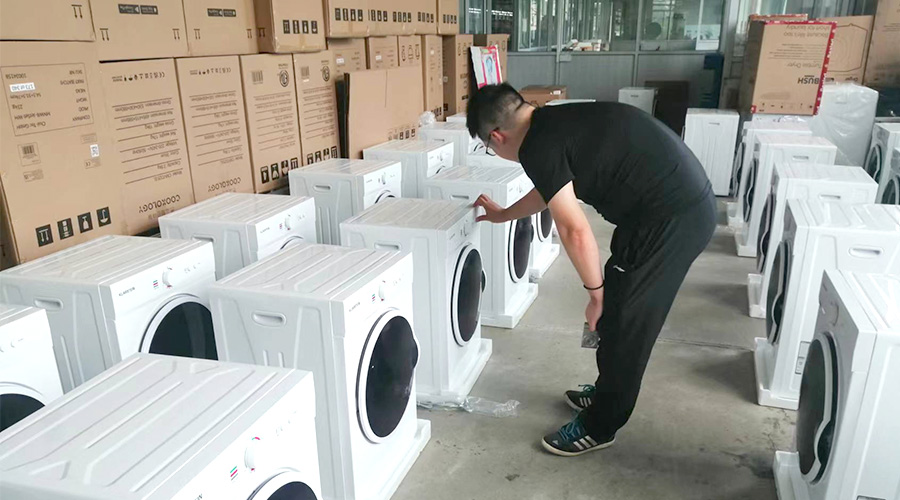 驗貨嚴謹！客戶德國KLARSTEIN對金環(huán)電器衣物烘干機代工質量好評
