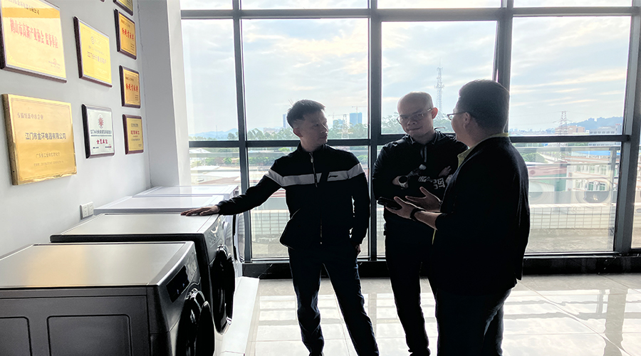 廣交會熱度延續(xù)，金環(huán)電器再迎考察團