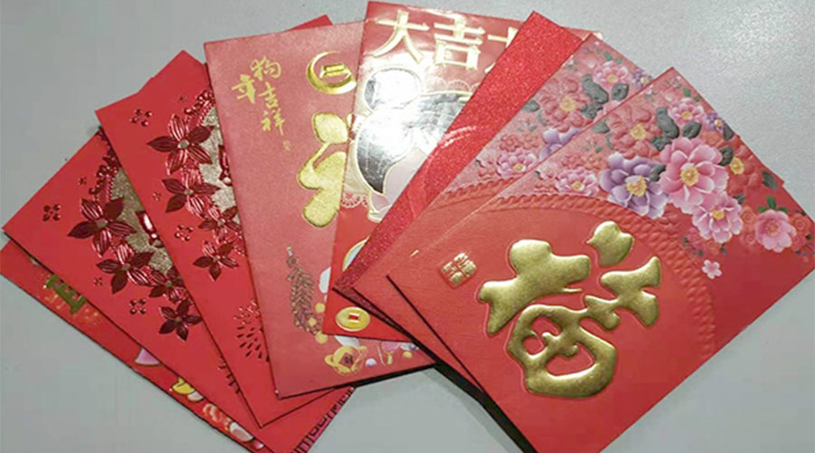 開工好彩頭！金環(huán)電器銷售部為員工派發(fā)開工紅包！