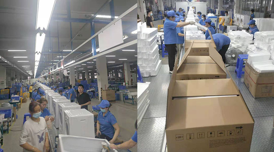 效率保證！金環(huán)電器高效完成英國Argos客戶衣物烘干機生產(chǎn)