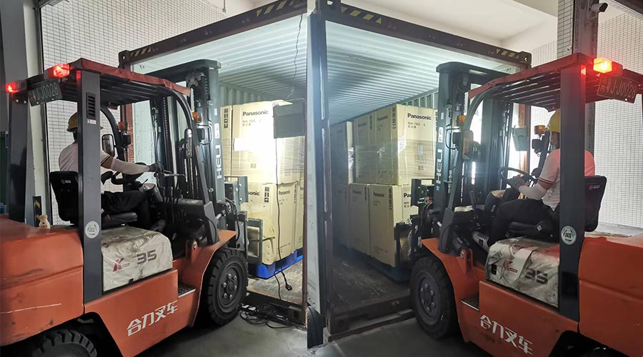 趕進度加油干！ 迅速完成松下客戶的衣物烘干機出貨